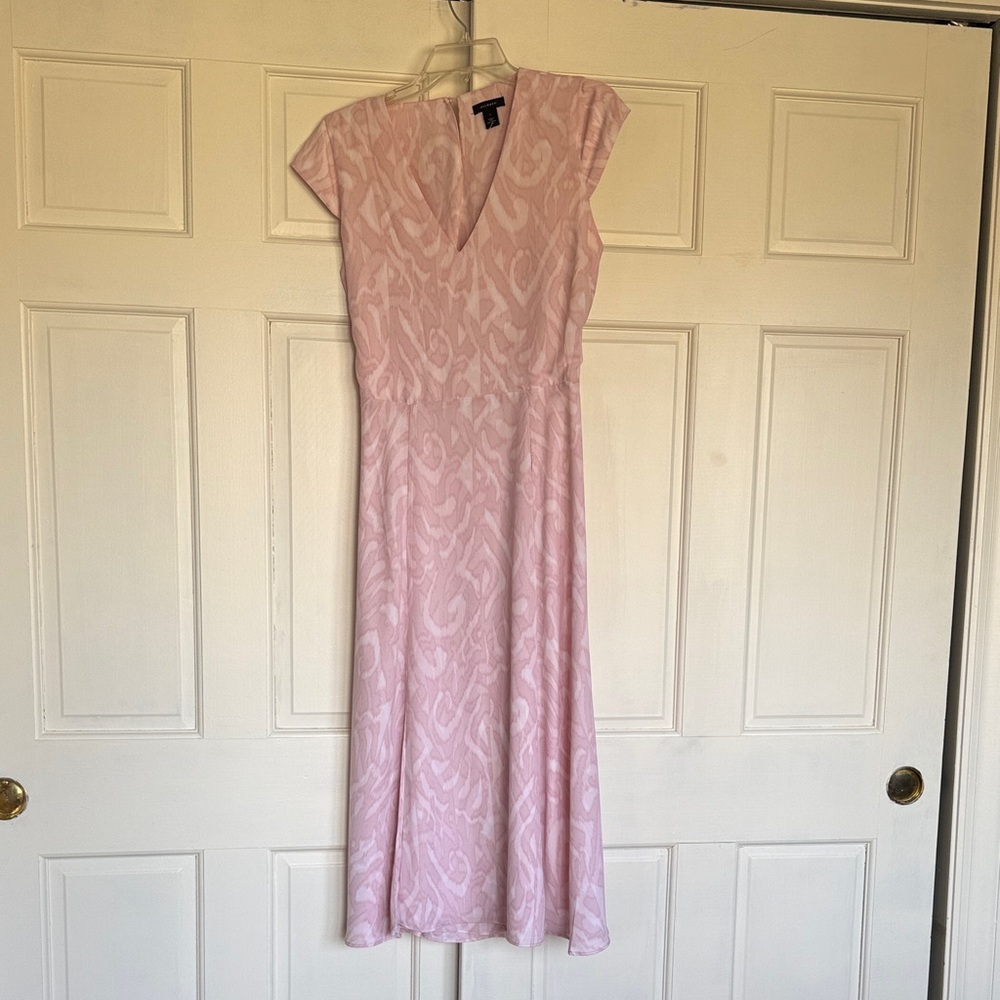 Elegant Pink Spring Dress